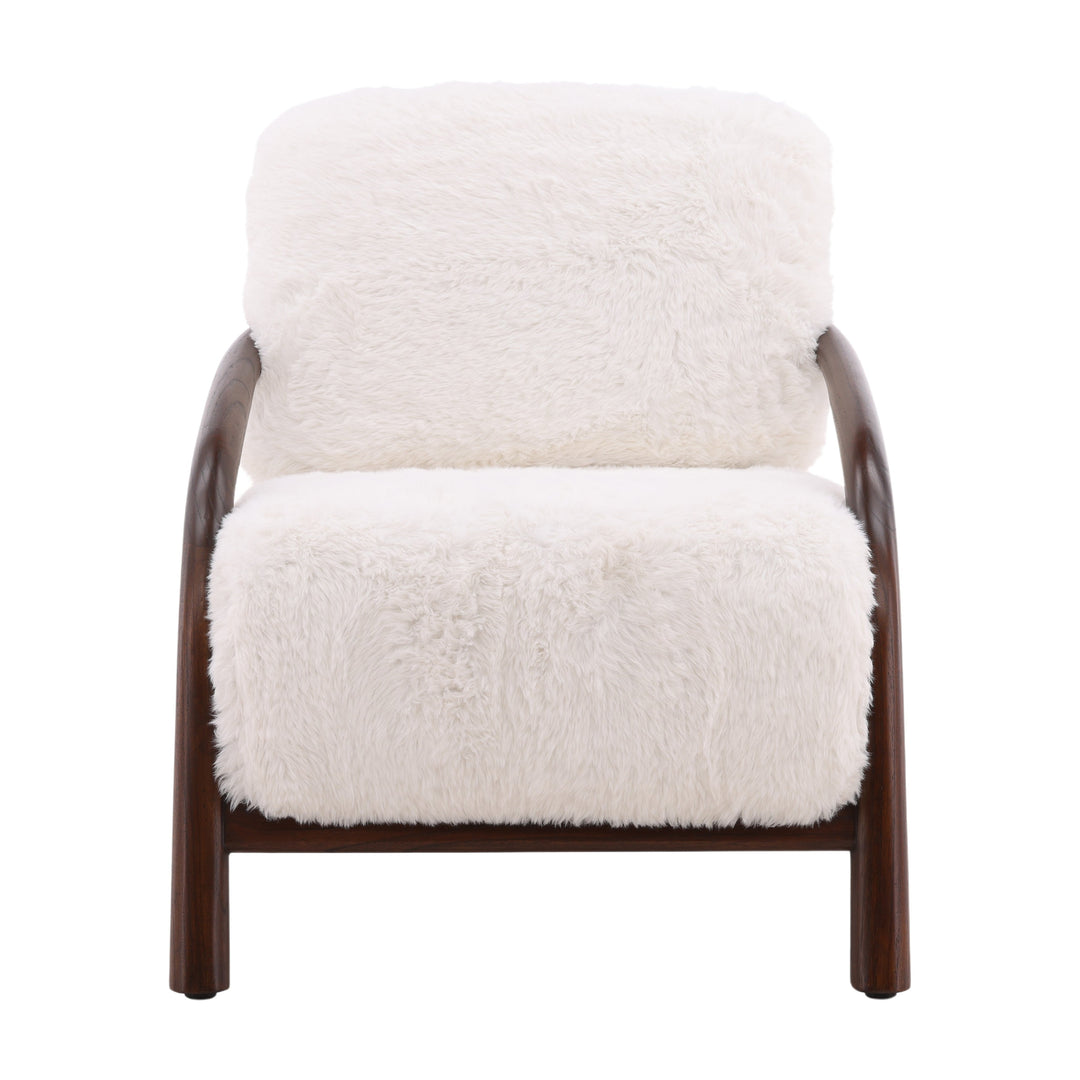 Whimsy Ivory Occasion Seat in Soft Polyester