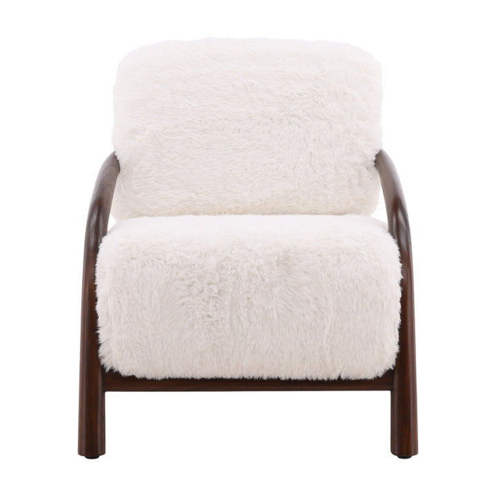 Whimsy Ivory Occasion Seat in Soft Polyester