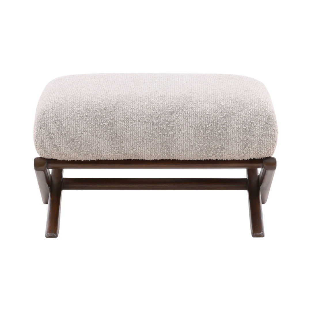 Cozy Charm Ottoman - Cream