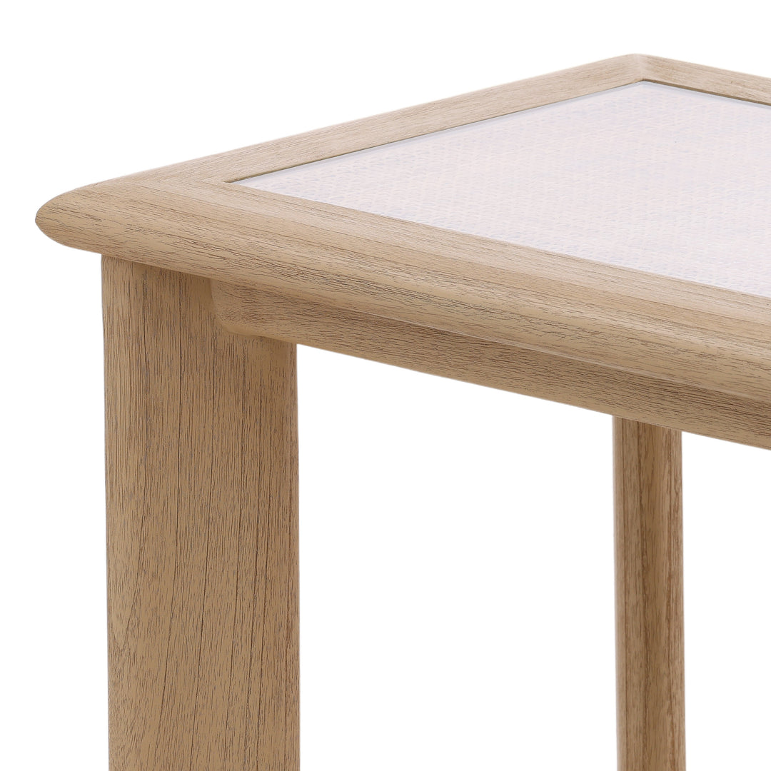 Nature's Nest Solid Wood End Table