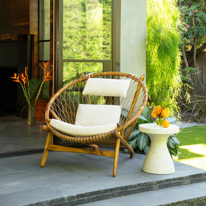 EcoChic Terracotta Garden Side Table