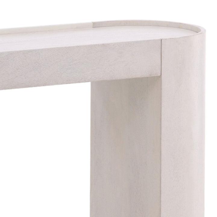 Modern Industrial X-Leg Console Table