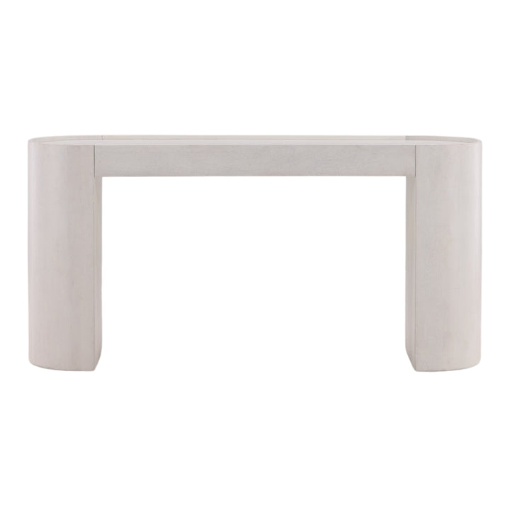 Modern Industrial X-Leg Console Table