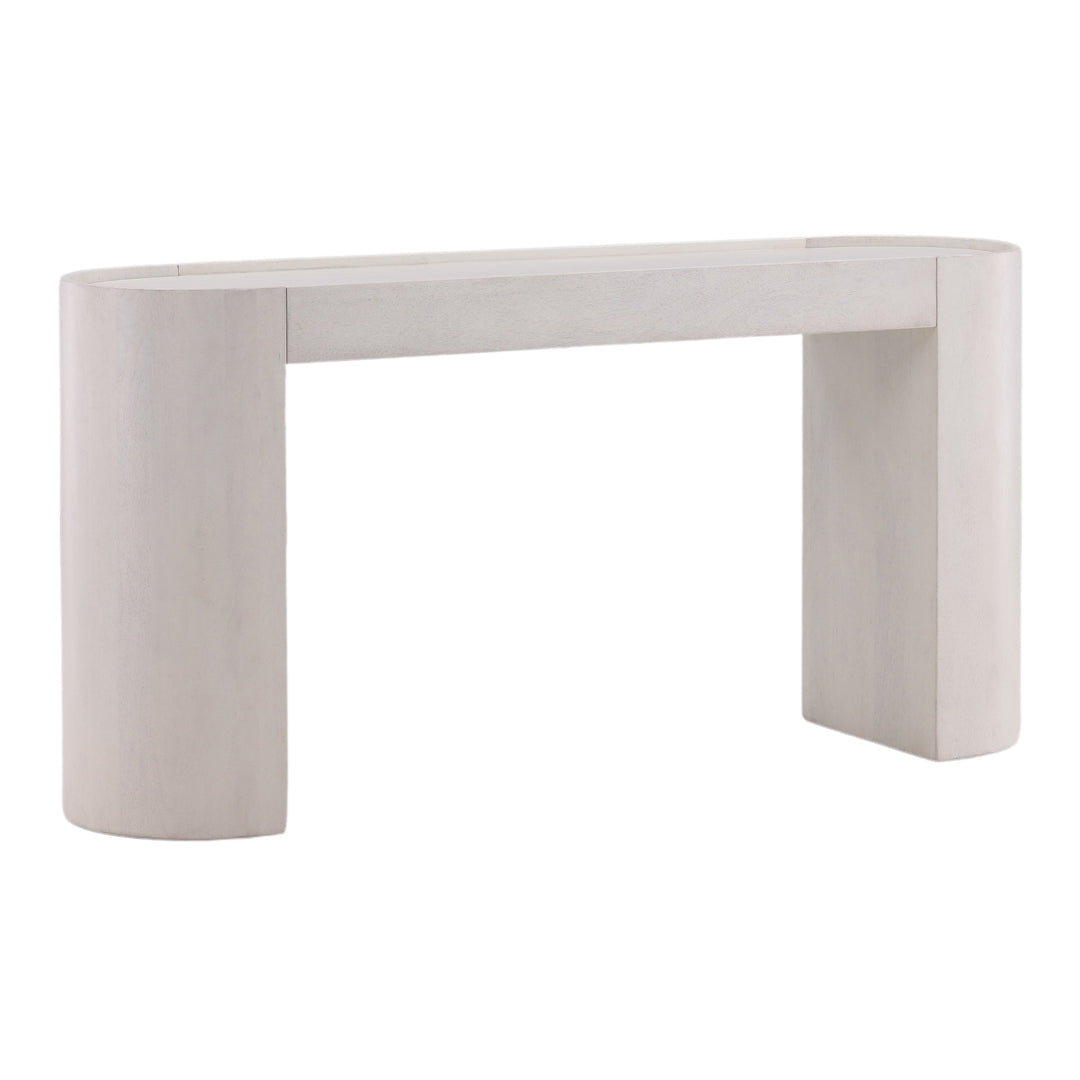 Modern Industrial X-Leg Console Table