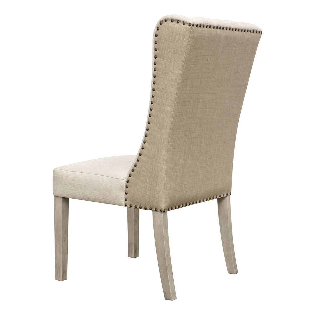 Elegant Bistro Chair Wrapped in Premium Textile