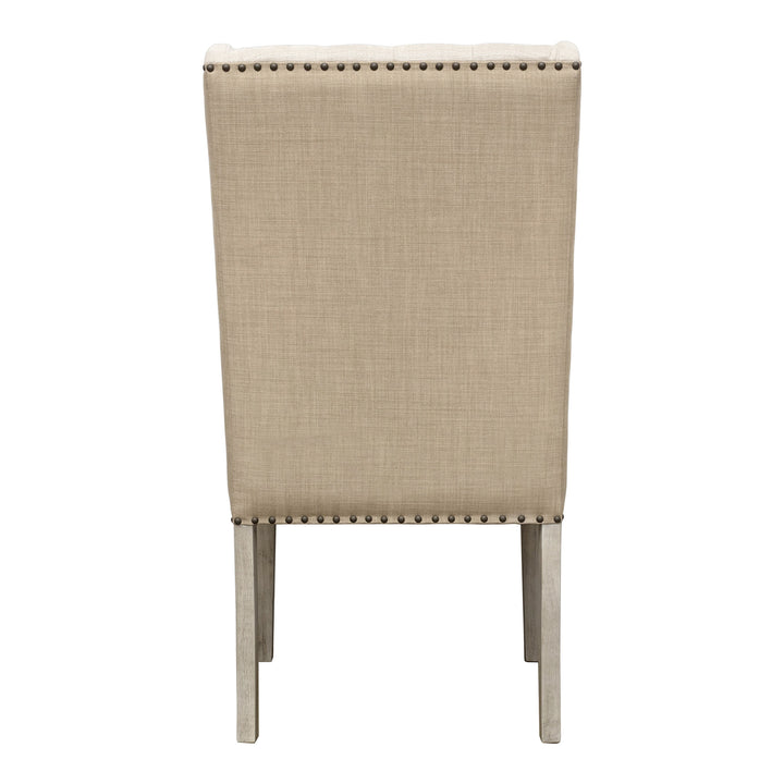 Elegant Bistro Chair Wrapped in Premium Textile