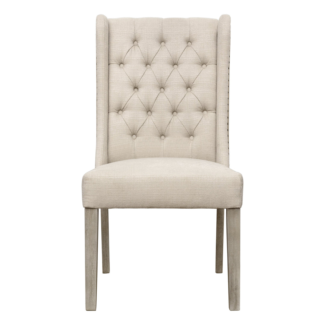 Elegant Bistro Chair Wrapped in Premium Textile
