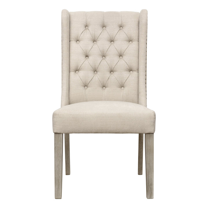 Elegant Bistro Chair Wrapped in Premium Textile