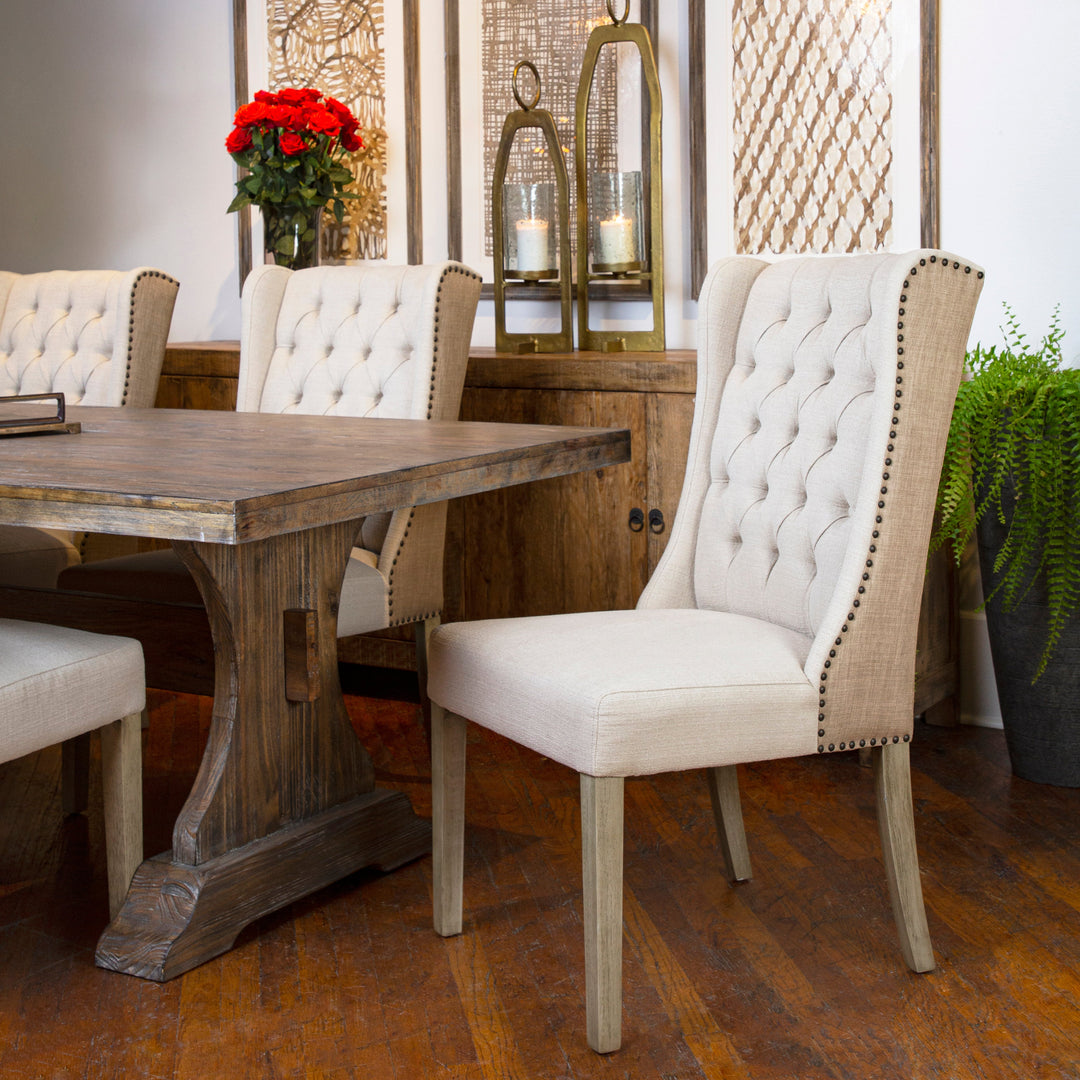 Elegant Bistro Chair Wrapped in Premium Textile