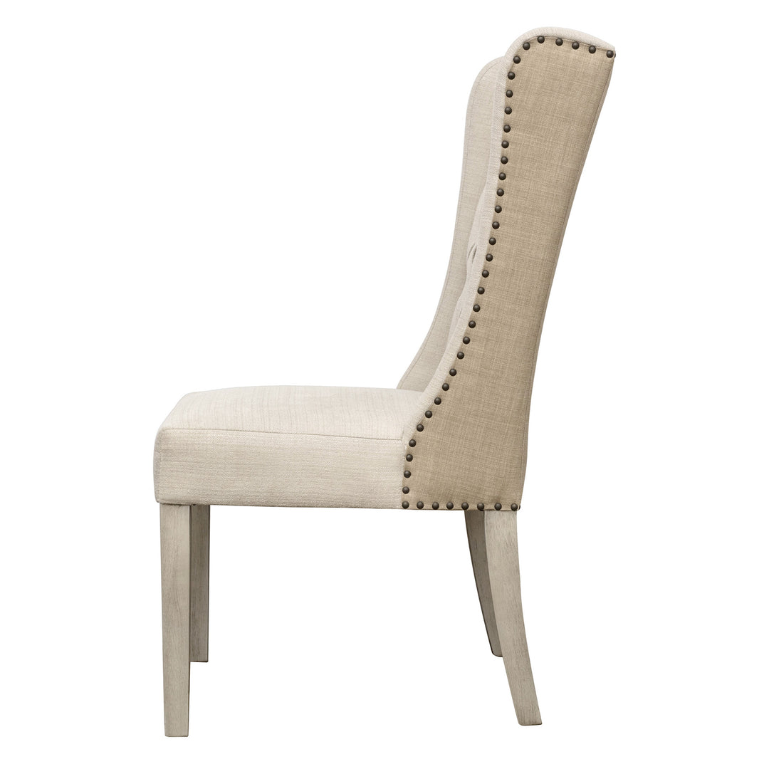 Elegant Bistro Chair Wrapped in Premium Textile