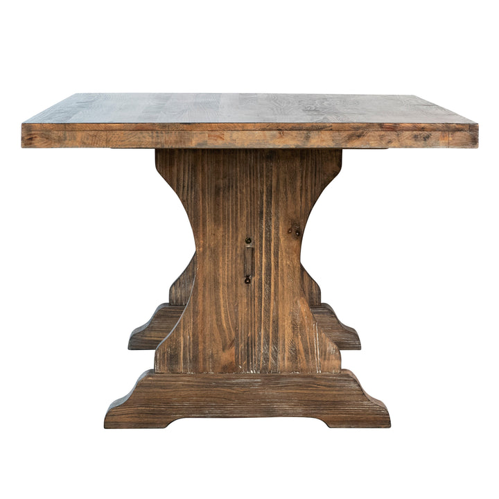 Elegant Oak Harvest Gathering Table