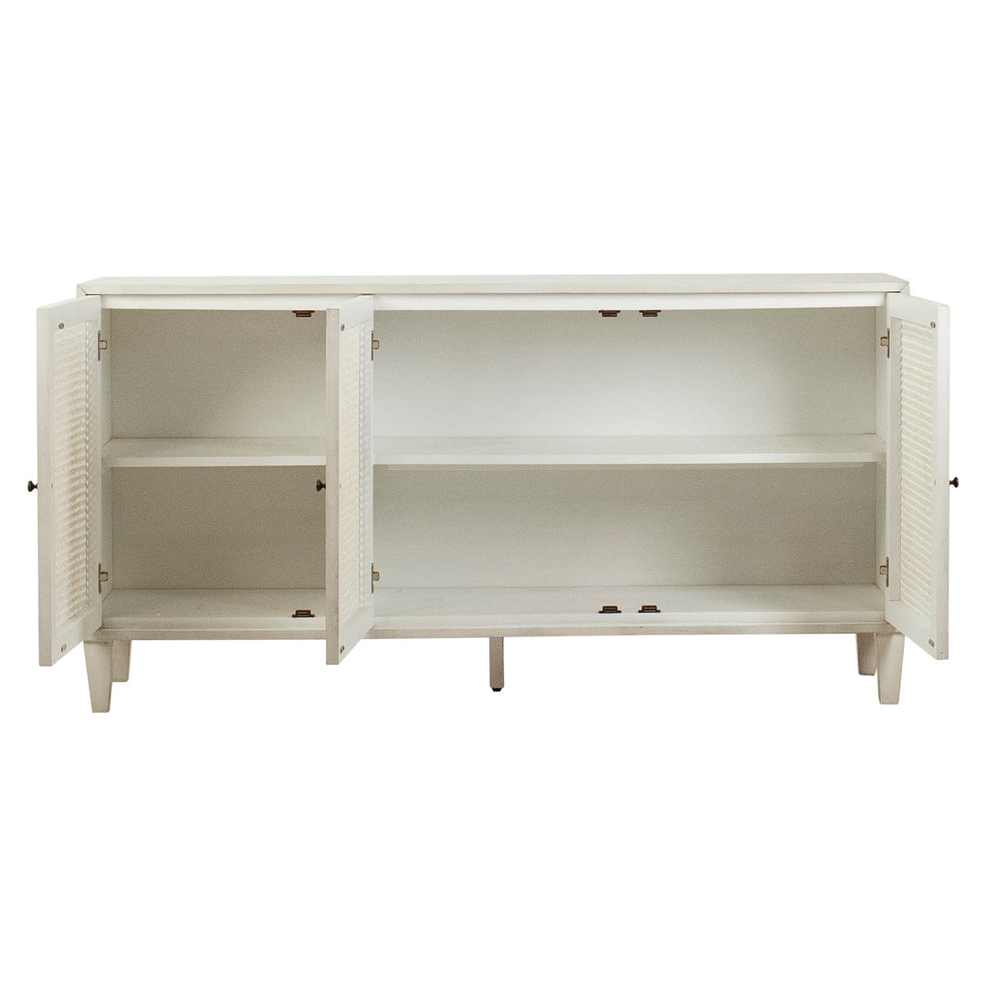 Modern Espresso Woodwork Accent Piece