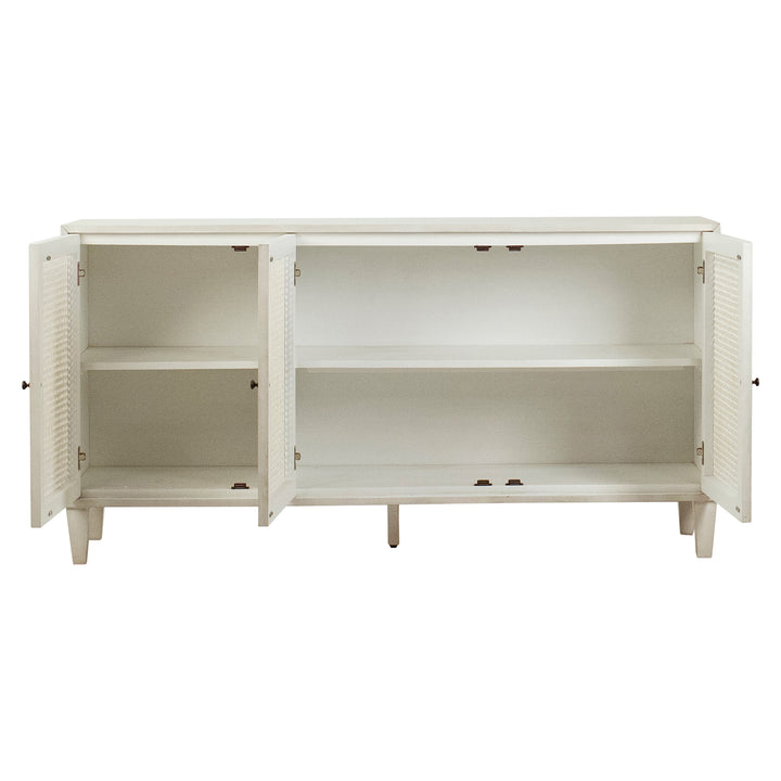 Modern Espresso Woodwork Accent Piece