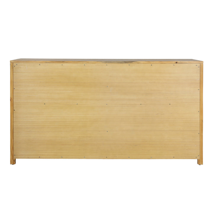 Vintage Charm Oak-Toned Chest of Drawers
