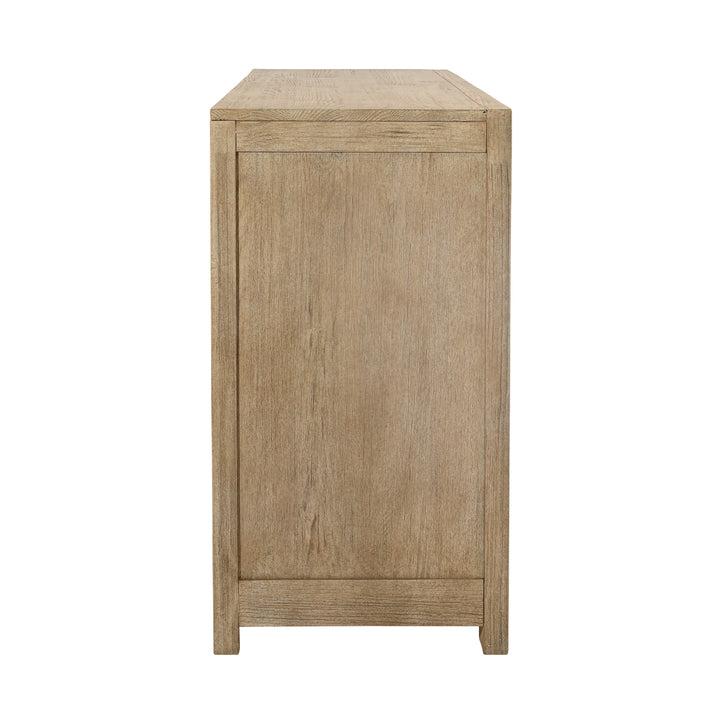 Vintage Charm Oak-Toned Chest of Drawers