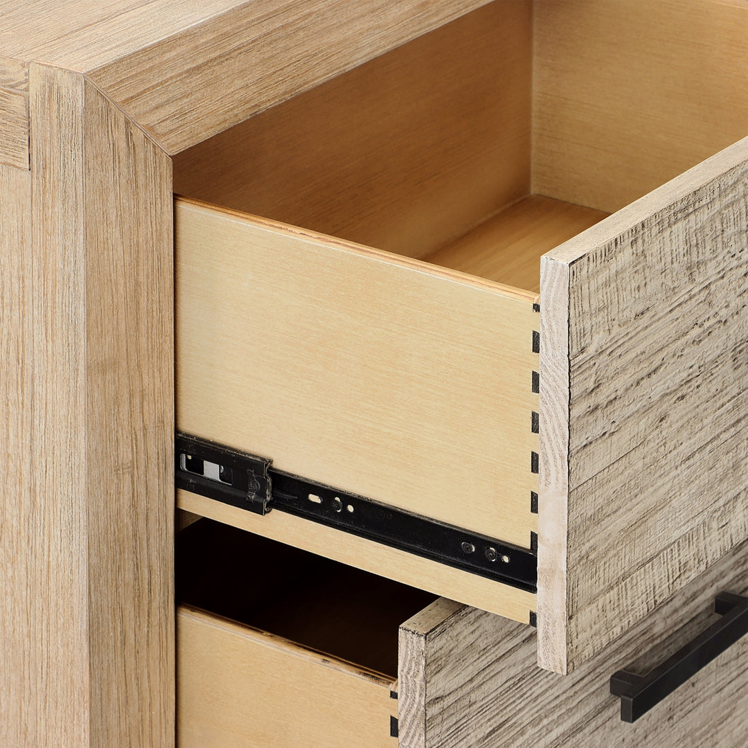 LumiNight: Dual-Drawer Glowing Nightstand for a Soft, Serene Sleep