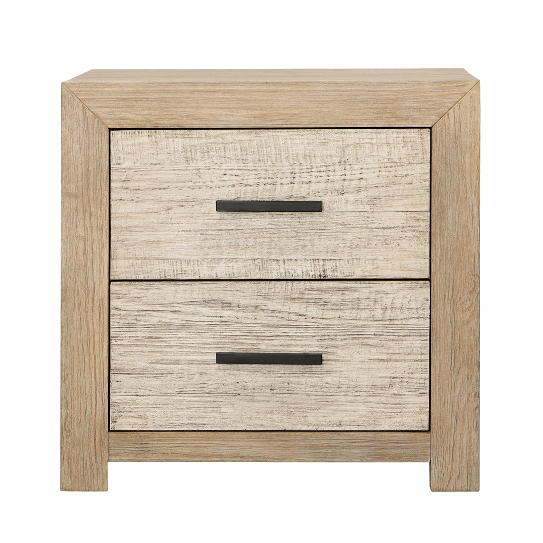 LumiNight: Dual-Drawer Glowing Nightstand for a Soft, Serene Sleep