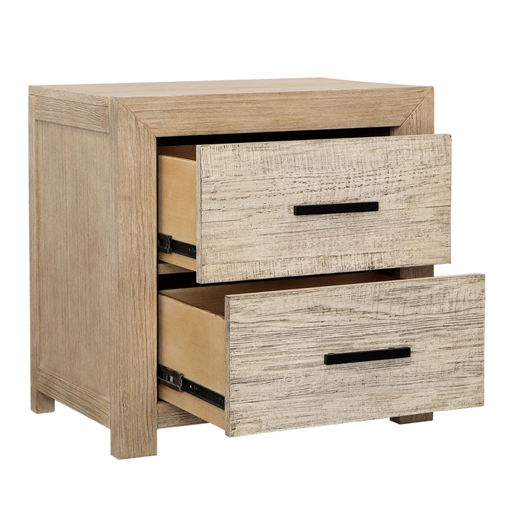 LumiNight: Dual-Drawer Glowing Nightstand for a Soft, Serene Sleep