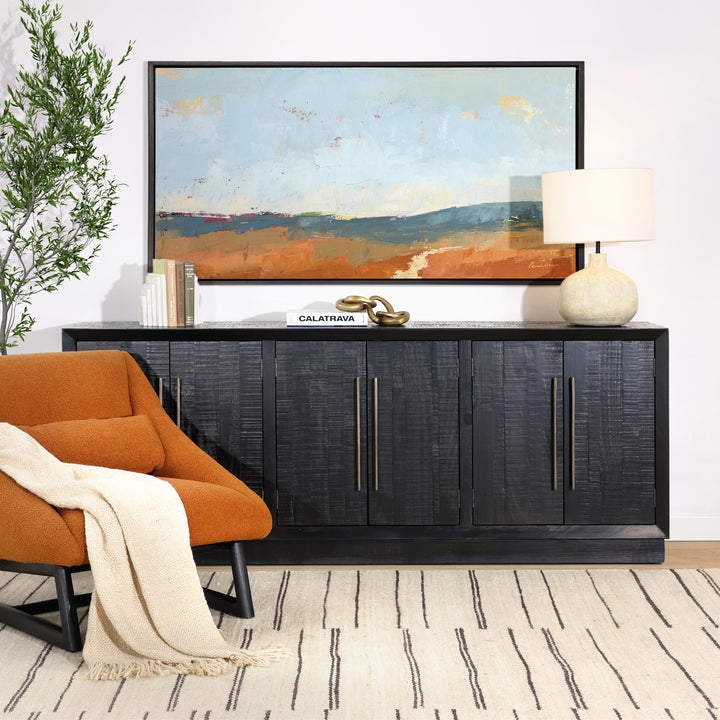 Elegant Midnight Nook Console