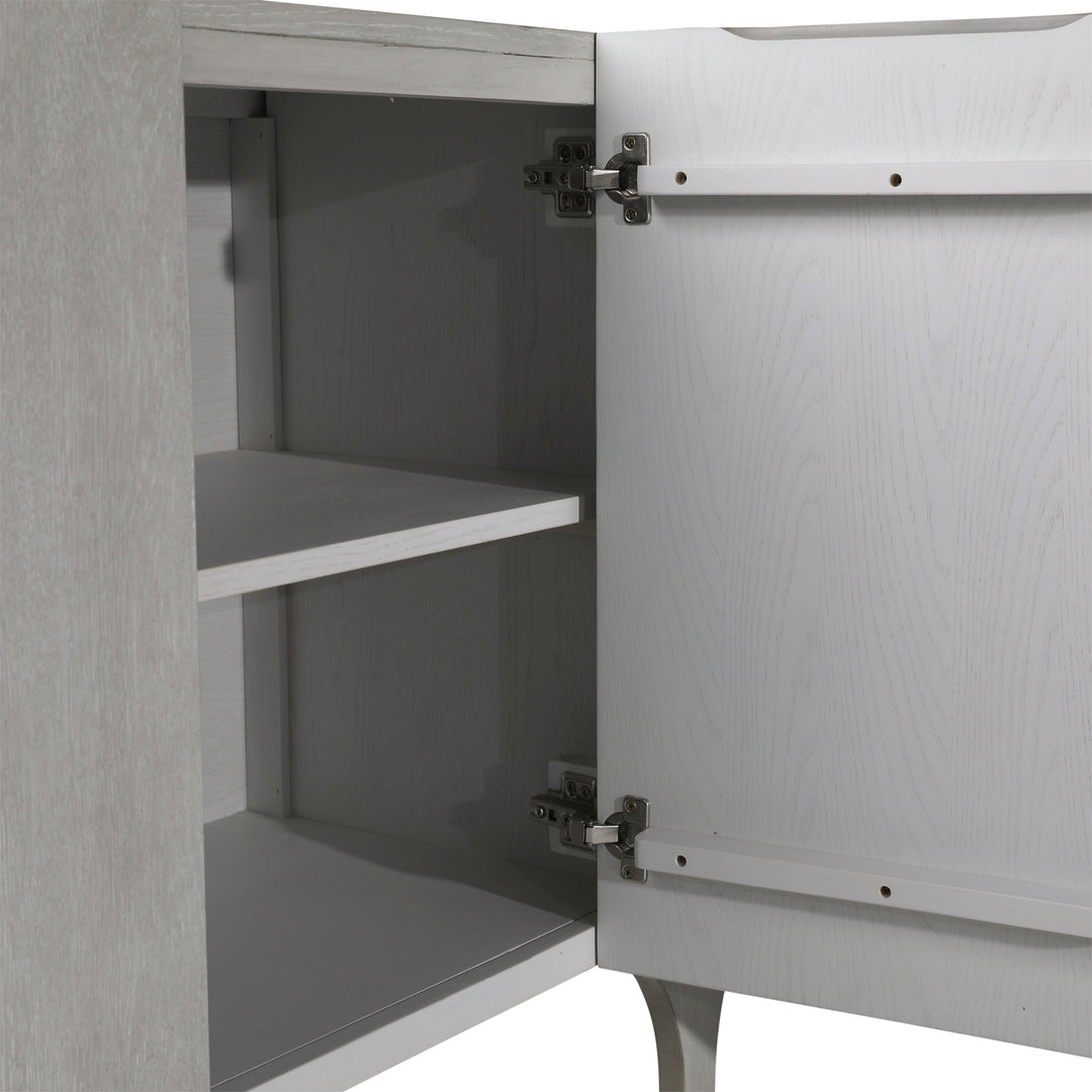 Modern Meadowside Light Grey Storage Console