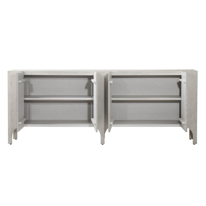 Modern Meadowside Light Grey Storage Console