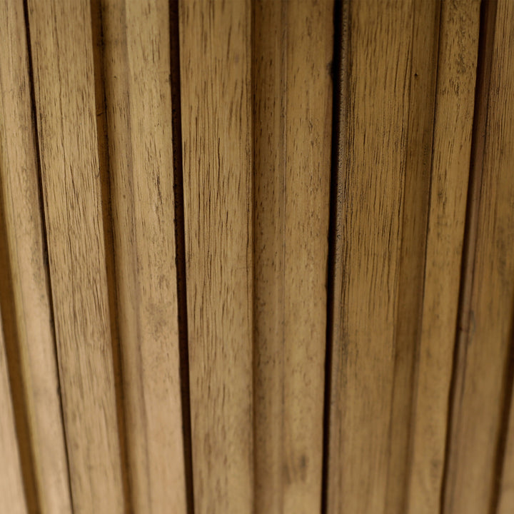 EcoChic Solid Wood Farmhouse-Style Dining Table