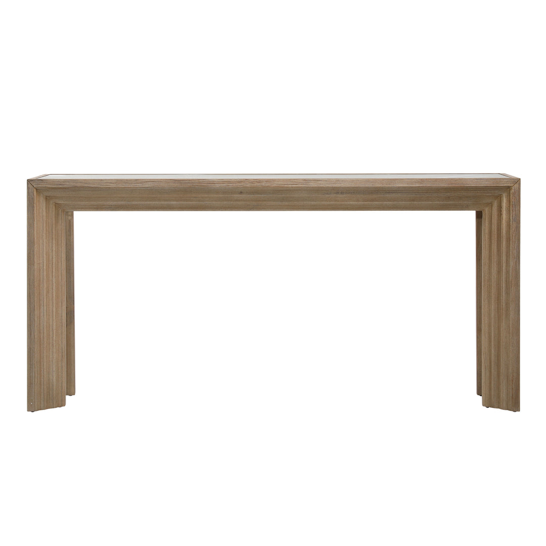 Luminarre Vintage-Inspired Accent Table with Built-in Lamp