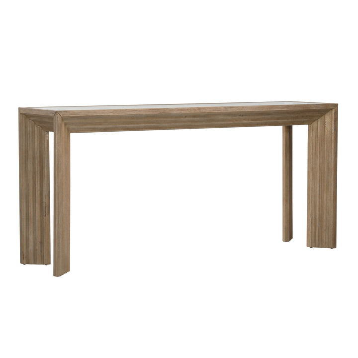 Luminarre Vintage-Inspired Accent Table with Built-in Lamp