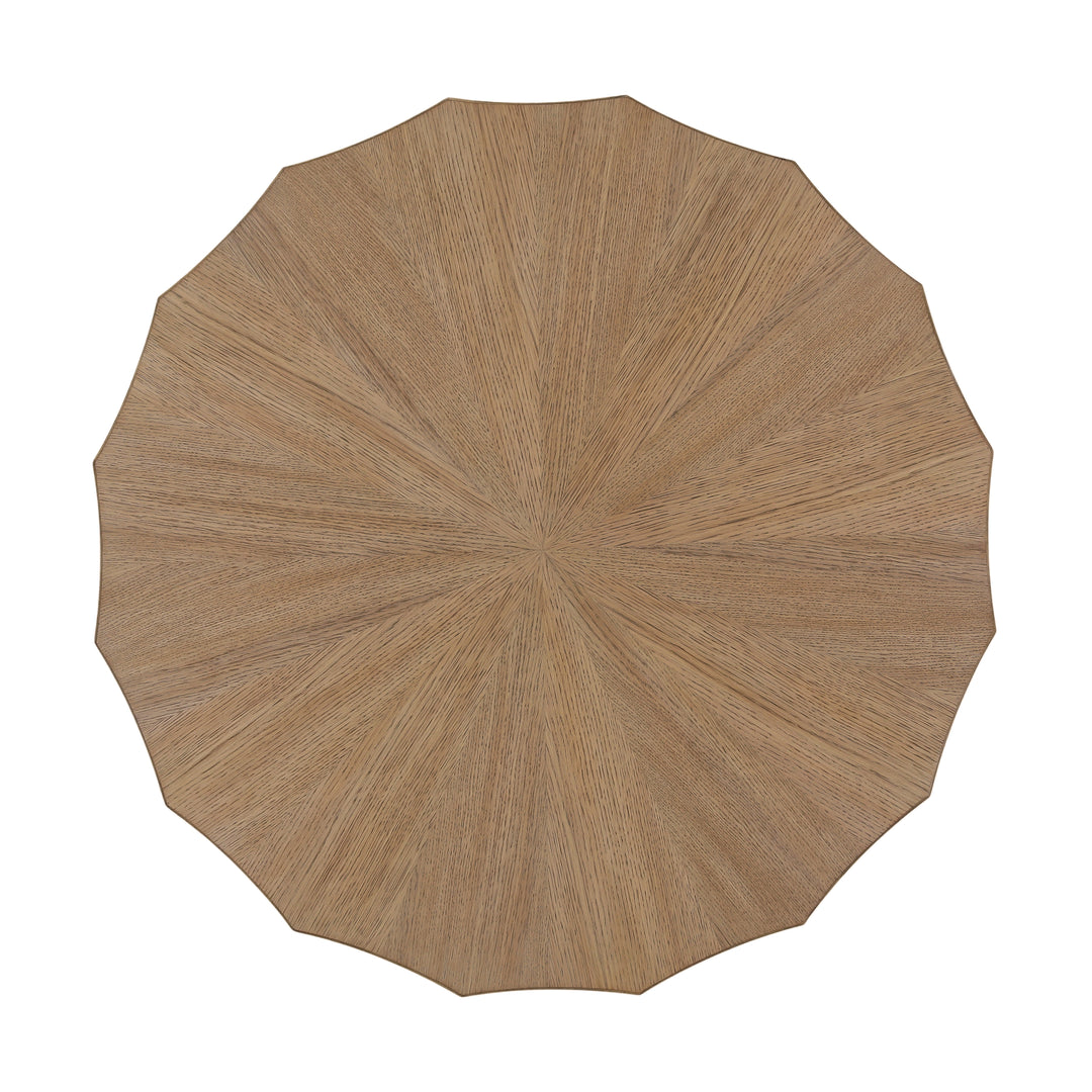 Nature's Grace: Eco-Friendly Solid Wood End Table