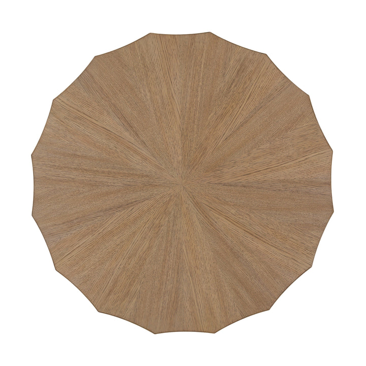 Nature's Grace: Eco-Friendly Solid Wood End Table