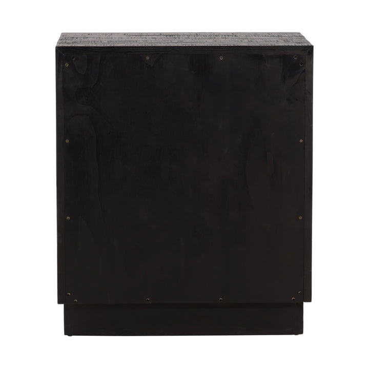 Midnight Dreamer Solid Wood Nightstand