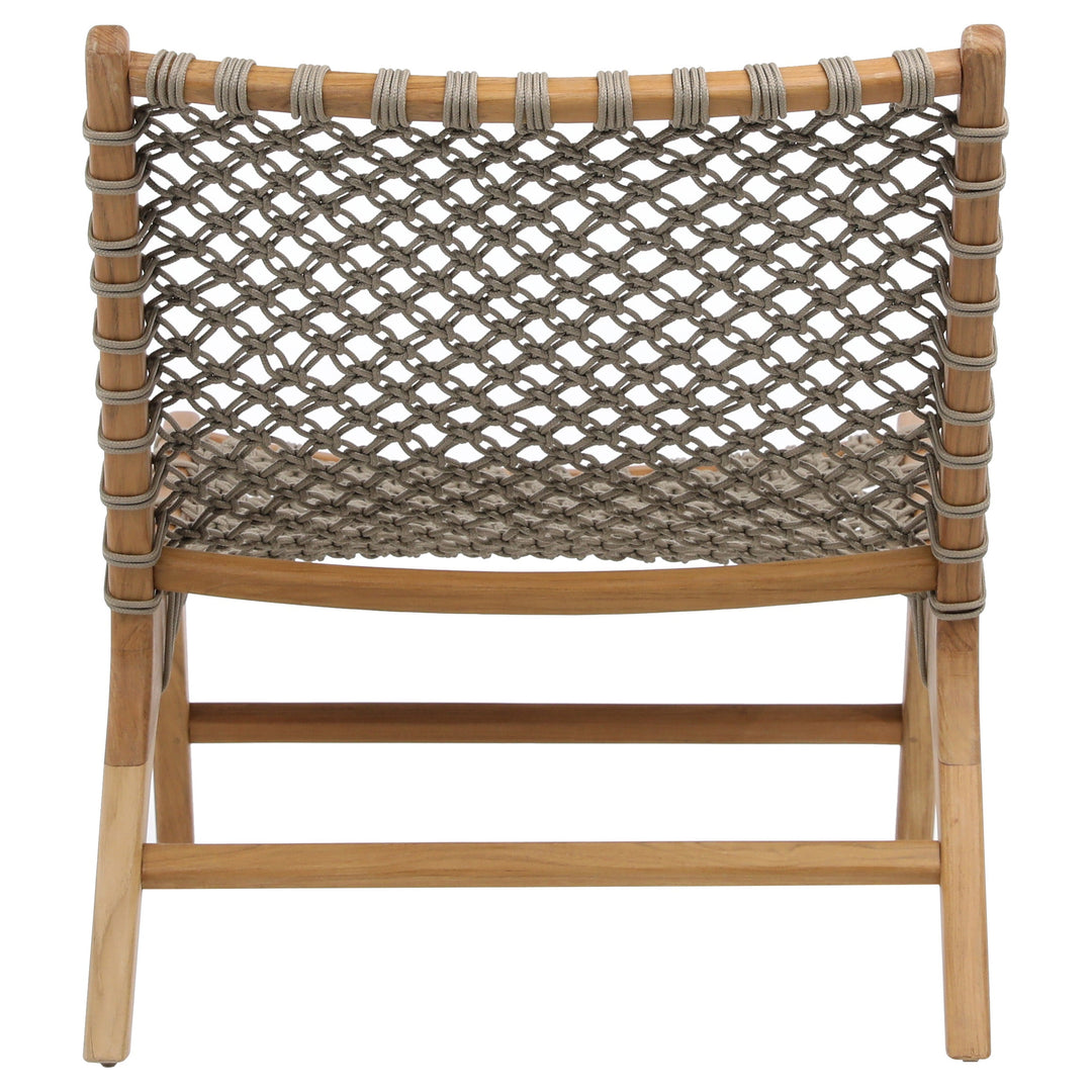 Taupe Wicker Garden Settle