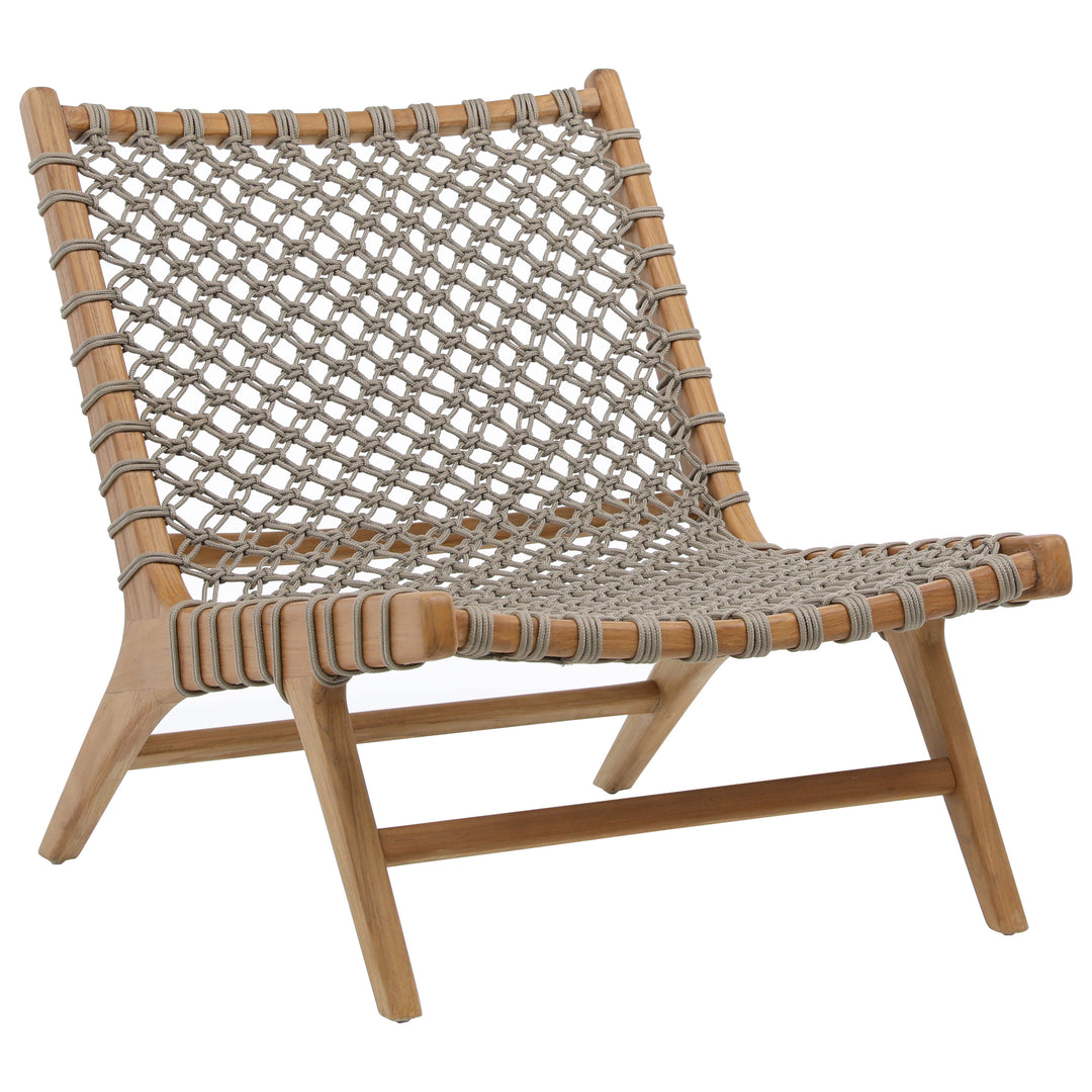 Taupe Wicker Garden Settle