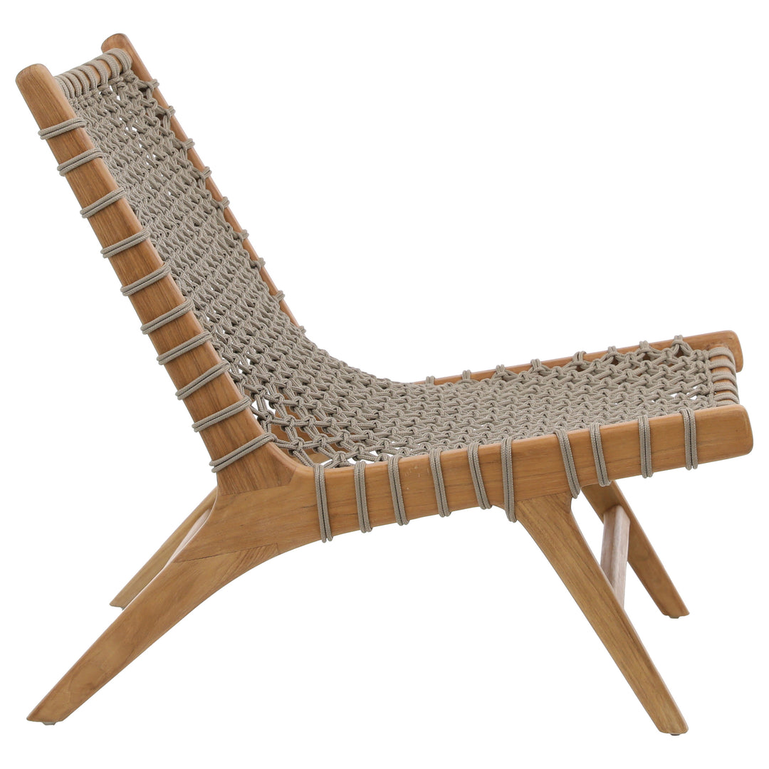 Taupe Wicker Garden Settle
