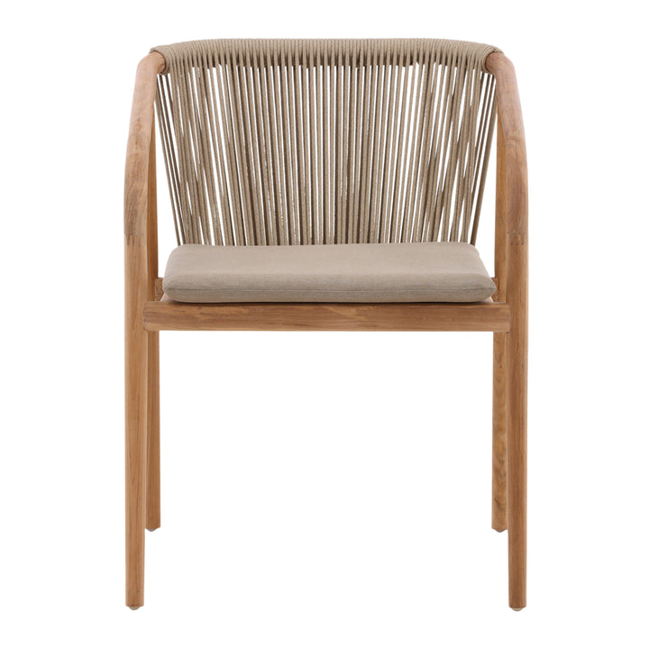 Urban Oasis Weather-Resistant Rattan Seating - Warm Beige