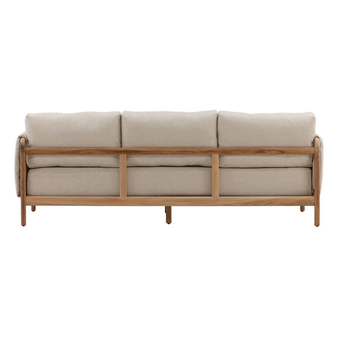 Nature's Retreat Outdoor Lounge Set in Warm Beige