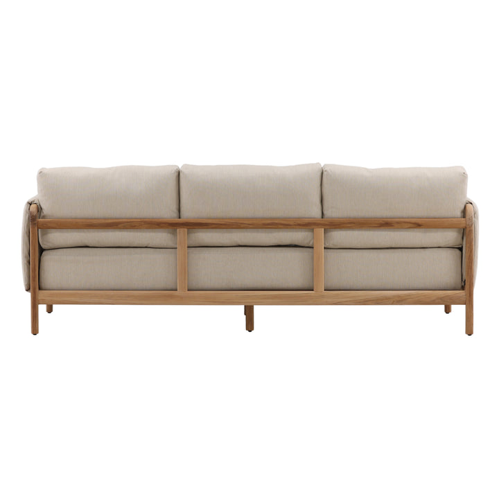 Nature's Retreat Outdoor Lounge Set in Warm Beige