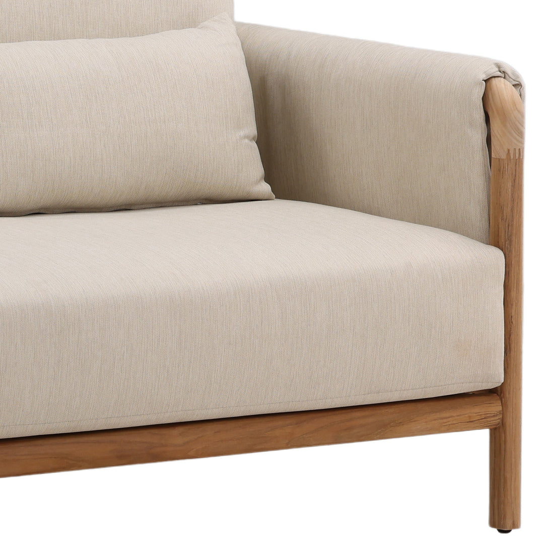 Nature's Retreat Outdoor Lounge Set in Warm Beige