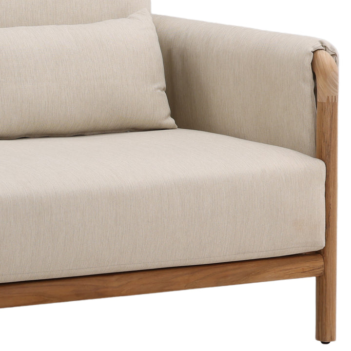 Nature's Retreat Outdoor Lounge Set in Warm Beige