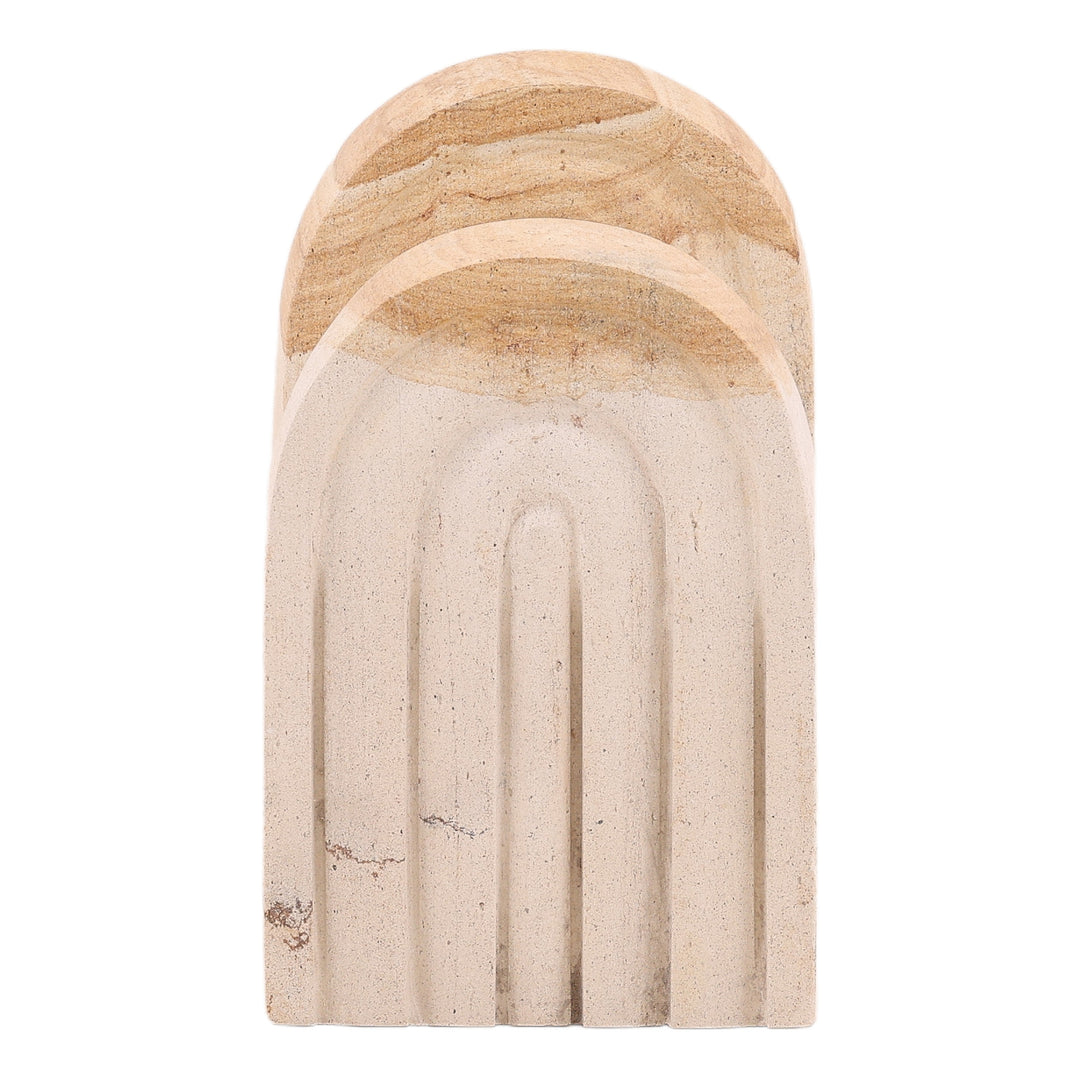 Nature's Embrace Stone Duo Bookends