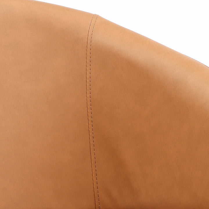 Bistro Duo Rustic Camel-Toned Dining Chairs