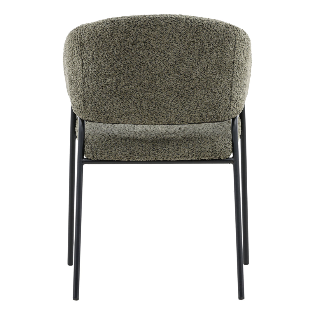Bistro Duo Olive: Elegant & Comfortable Dining Chairs