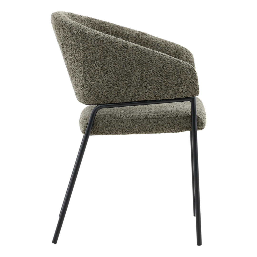 Bistro Duo Olive: Elegant & Comfortable Dining Chairs