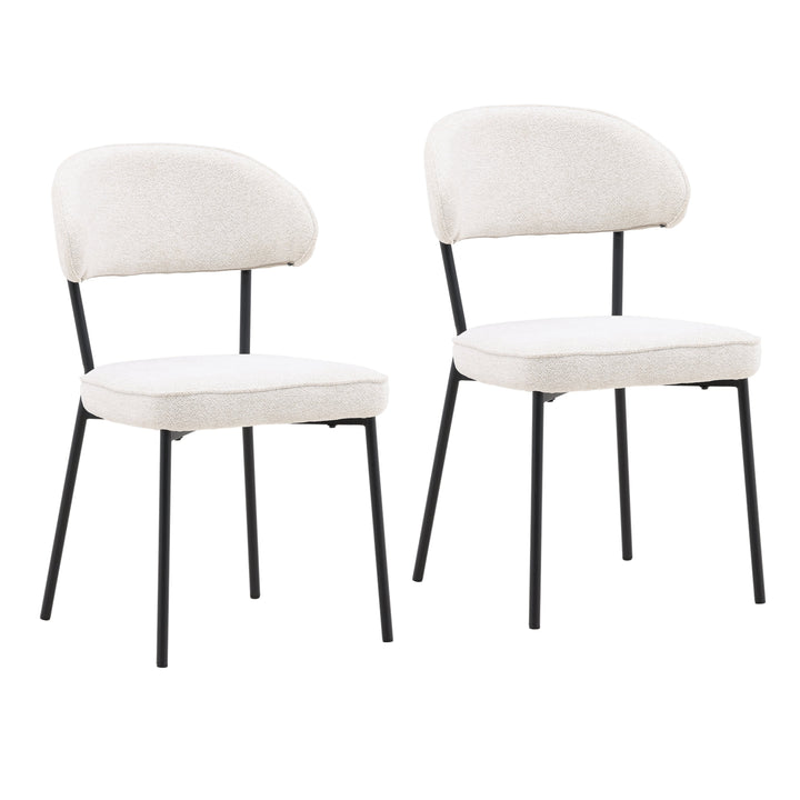Breezy Cream Dream Duo Dining Seats