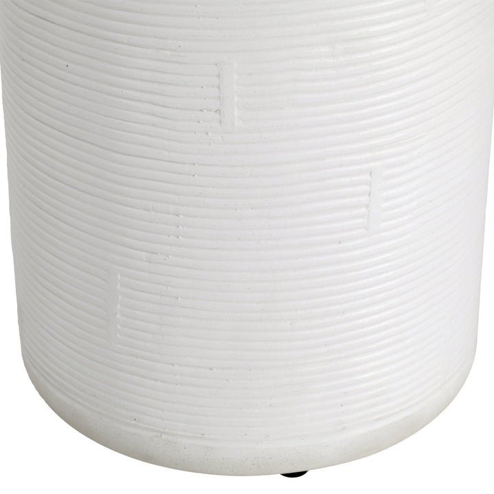 Timeless Elegance Side Table - Off-White