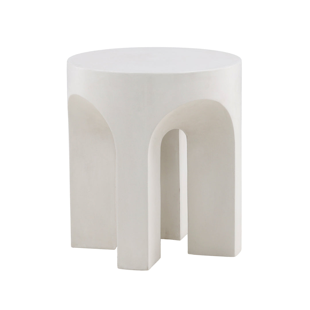 Chic Urban Nesting Table in Soft Cream