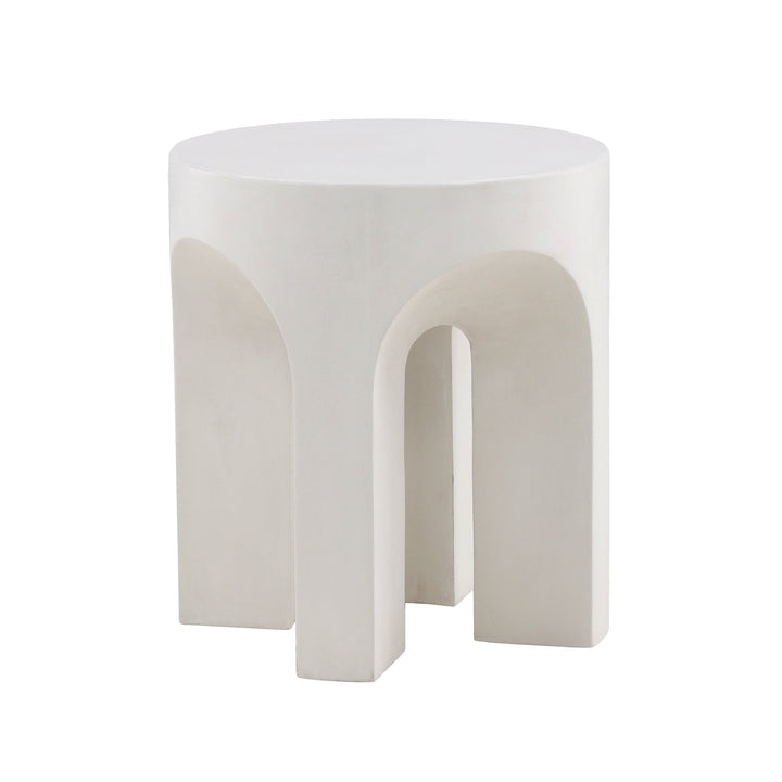 Chic Urban Nesting Table in Soft Cream