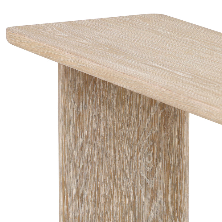 Elegant Ebony Hexagon Hub Table