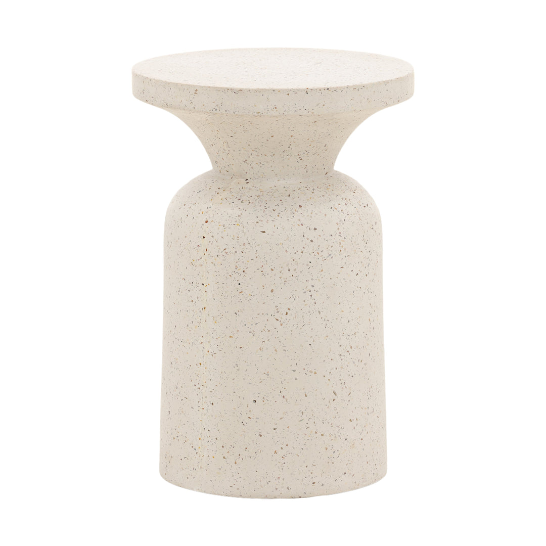 Elegant Ivory Nesting Side Table