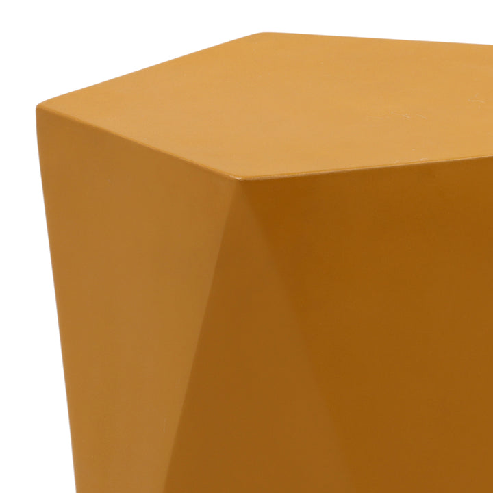 Sunlit Sandstone Accent Table